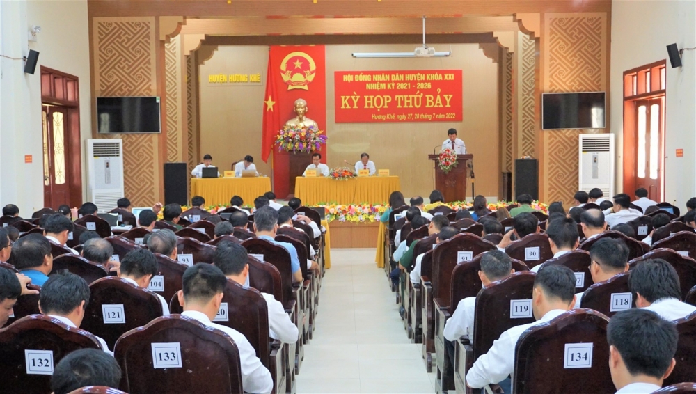 Khai mạc kỳ họp thứ 7, HĐND huyện Khóa XXI, nhiệm kỳ 2021- 2026