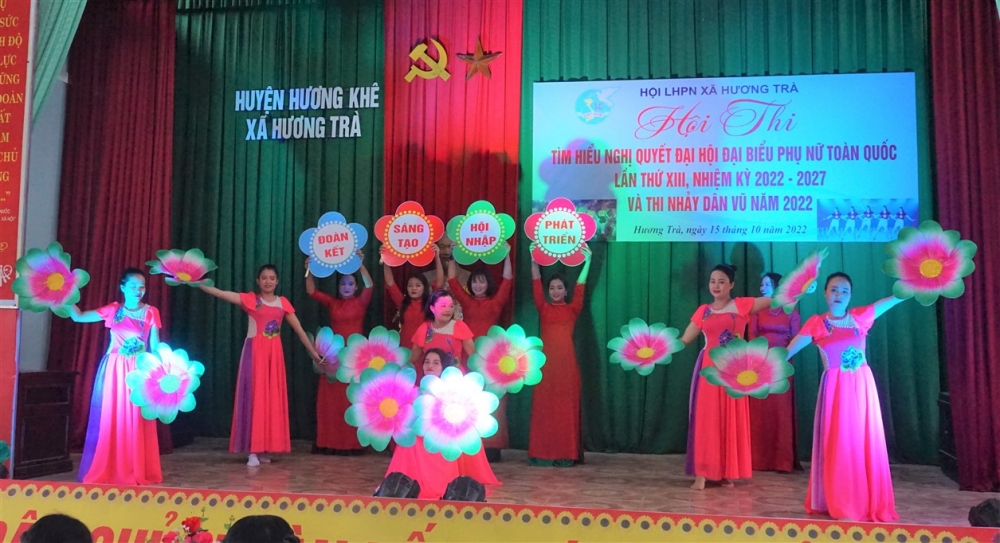 Hương Trà sôi nổi các hoạt động kỷ niệm ngày thành lập Hội LHPN Việt Nam