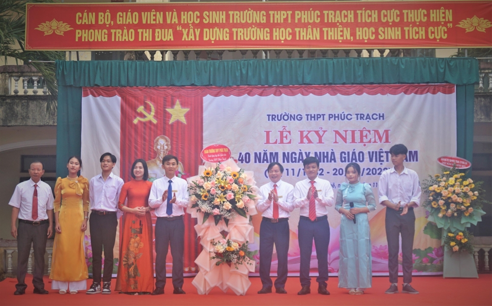 Trường THPT Phúc Trạch kỷ niệm ngày nhà giáo Việt Nam 20-11