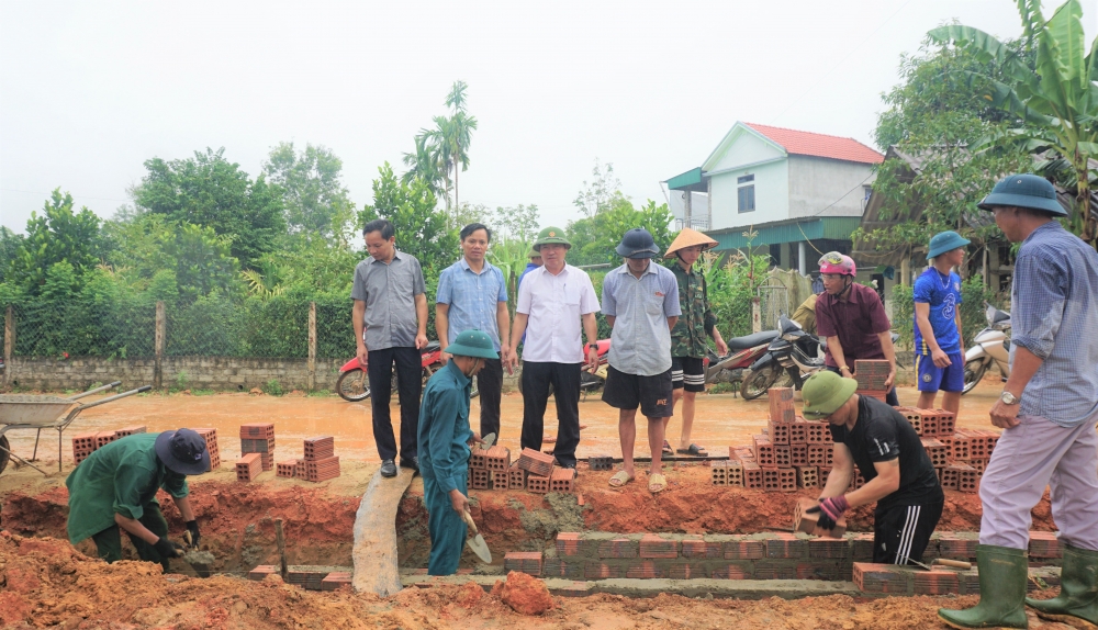 Đoàn kết, Thống nhất, Thi đua xây dựng xã Hà Linh đạt chuẩn NTM trong tháng 9