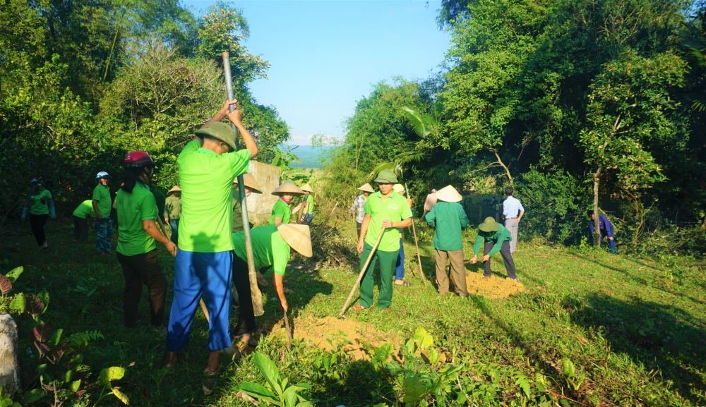 Huy động lực lượng nông dân nòng cốt xây dựng NTM tại Hà Linh, Điền Mỹ