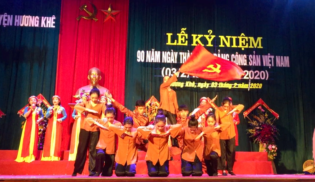 Long trọng kỷ niệm 90 năm thành lập Đảng Cộng sản Việt Nam, Đảng bộ huyện Hương Khê