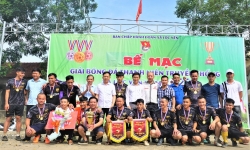 Đội bóng đá thôn Thái Yên vô địch giải bóng đá Thanh niên xã Lộc Yên