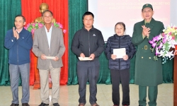 Hội CCB huyện tặng 198 suất quà cho hội viên nhân dịp Tết Nguyên đán