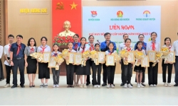 Trường THCS Chu Văn An đạt giải nhất Liên hoan “Chỉ huy Đội giỏi” cấp huyện   