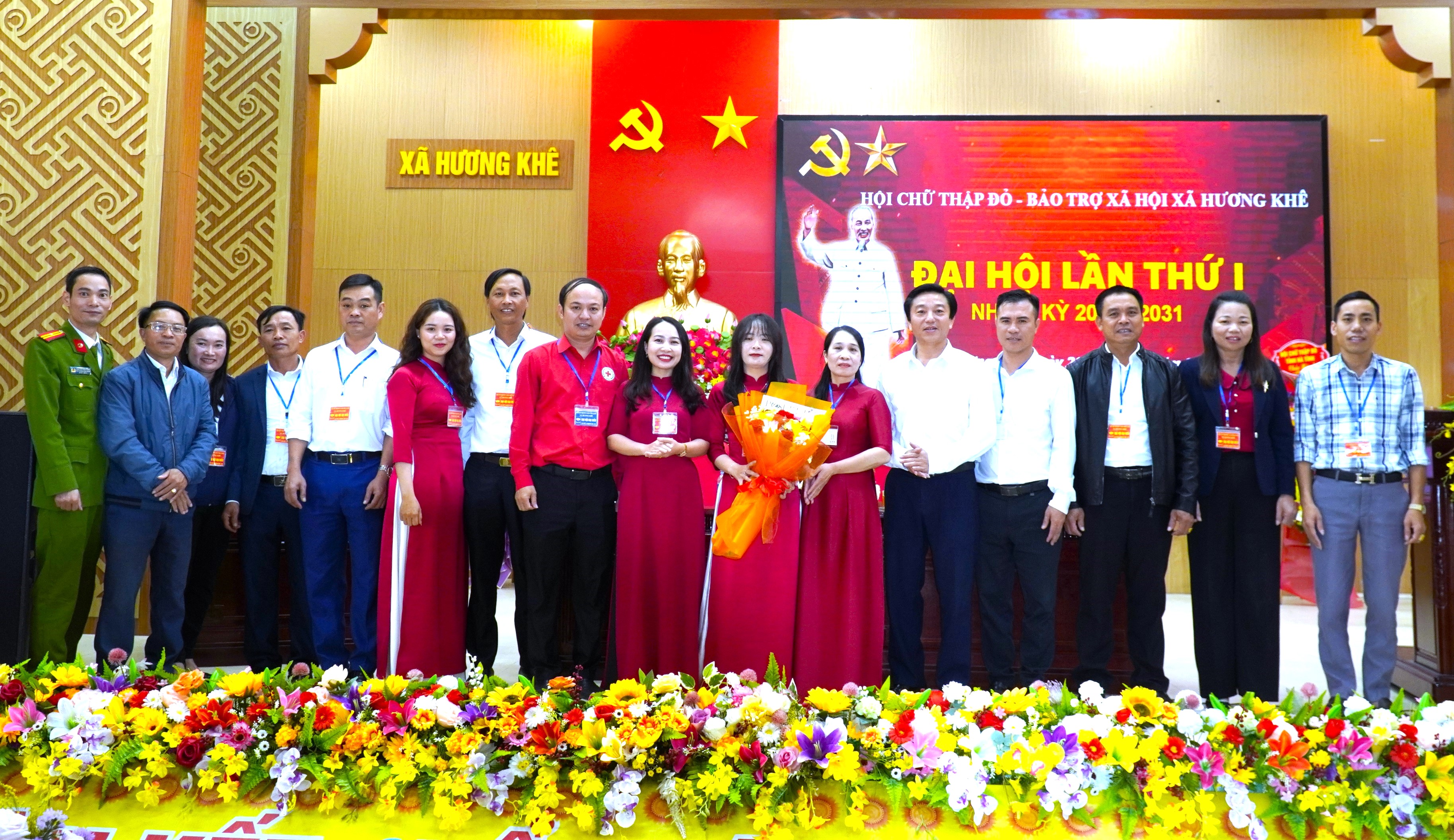 Hội Chữ thập đỏ - Bảo trợ xã hội xã Hương Khê Đại hội lần thứ I, nhiệm kỳ 2026-2031