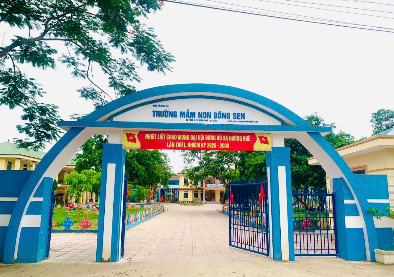 Trường Mầm non Bông Sen thông báo tuyển sinh năm học 2025-2026