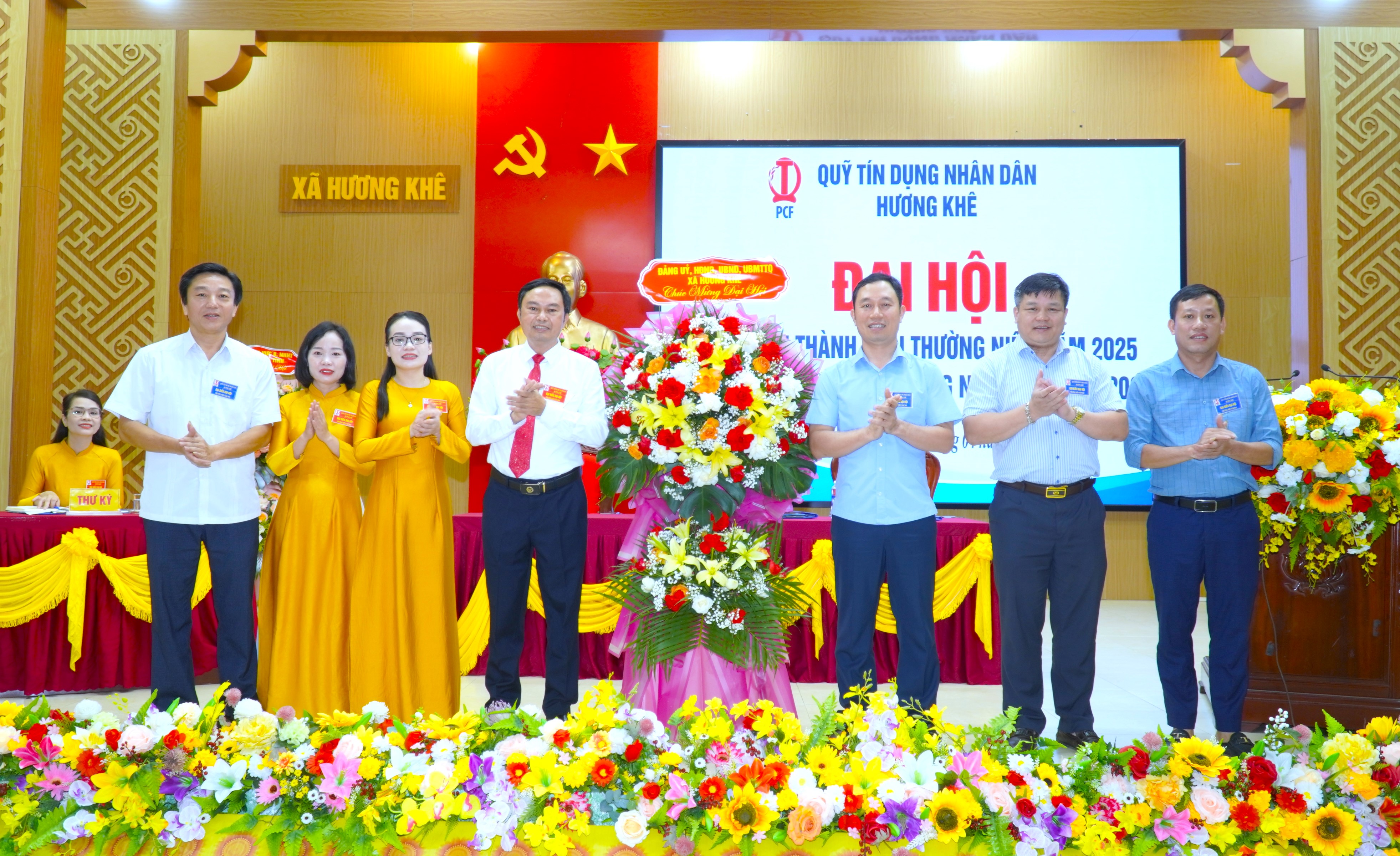 Đại hội đại biểu thành viên thường niên Qũy tín dụng nhân dân xã Hương Khê năm 2026