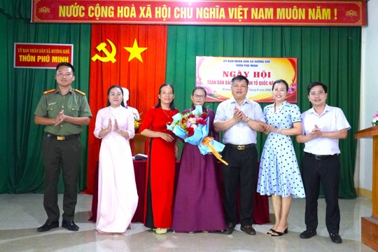 Thôn Phú Minh tổ chức Ngày hội toàn dân bảo vệ an ninh Tổ quốc năm 2026 