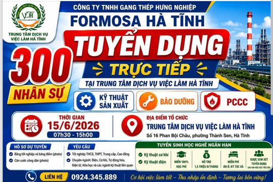Thông báo tuyển dụng việc làm 