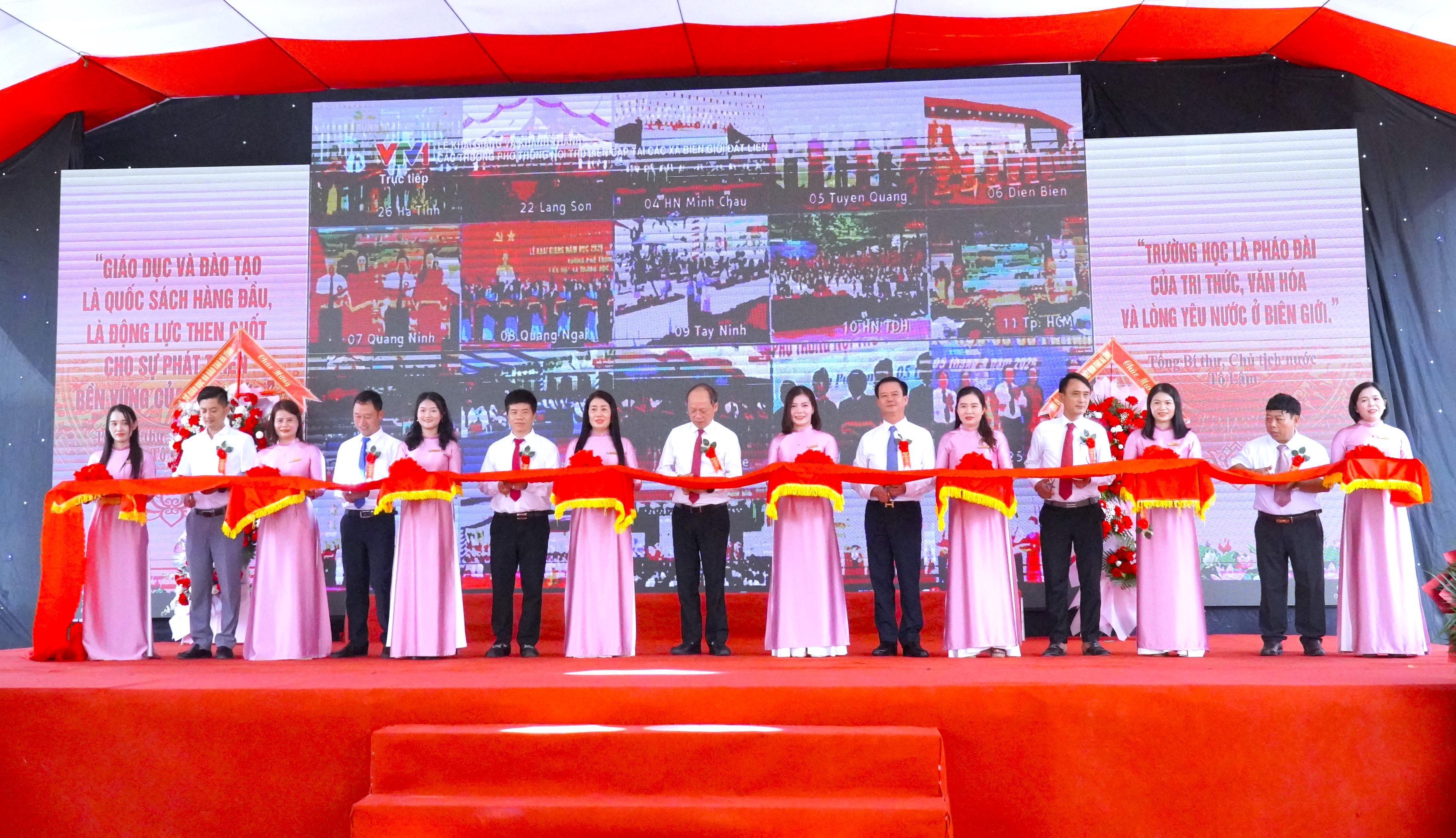 Hương Khê tổ chức Lễ khai giảng năm học 2026 – 2027 và khánh thành trường phổ thông nội trú Tiểu học và THCS Hương Khê