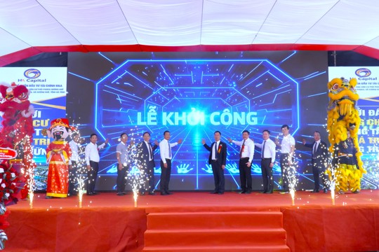 Khởi công Dự án Khu dân cư Phú Phong, tổng mức đầu tư gần 300 tỷ đồng 