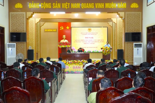 Cụm thi đua số 2 Hội Cựu chiến binh Hà Tĩnh tổng kết phong trào thi đua “Cựu chiến binh gương mẫu” năm 2026 