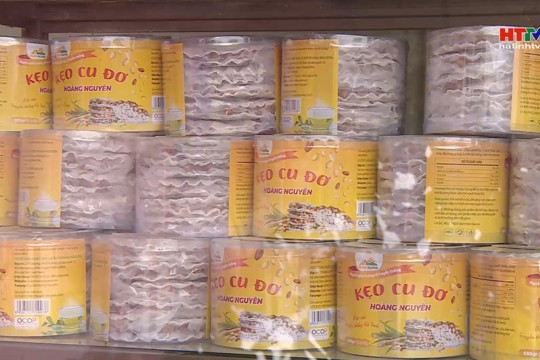 Kẹo Cu đơ Hoàng Nguyên đặc sản hương vị quê 
