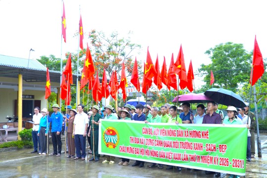 Xã Hương Khê phát động hưởng ứng Ngày Môi trường thế giới (05/6) và Tháng hành động vì môi trường năm 2026