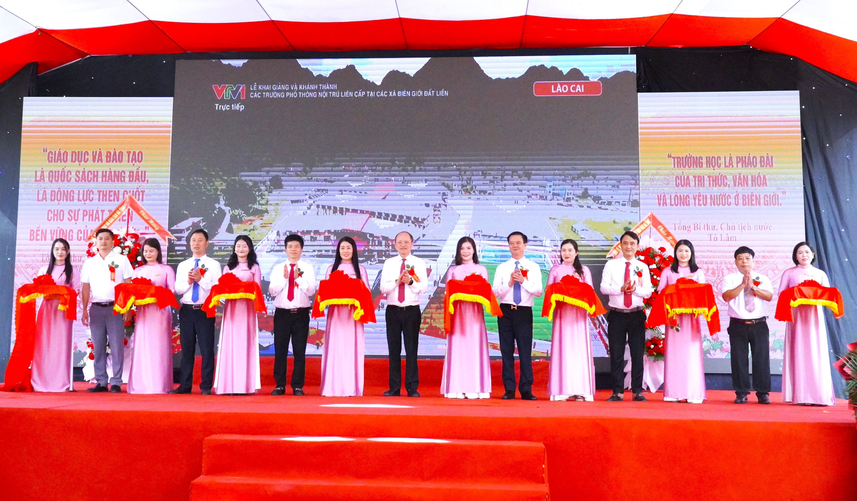 Hương Khê tổ chức Lễ khai giảng năm học 2026 – 2027 và khánh thành trường phổ thông nội trú Tiểu học và THCS Hương Khê