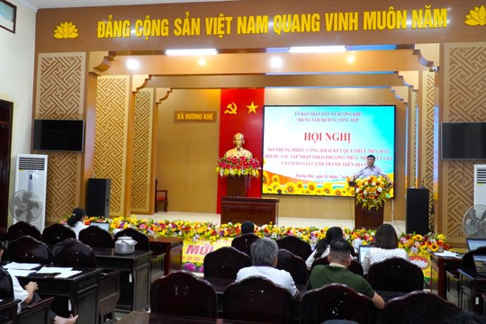 Trung tâm Dịch vụ tổng hợp xã Hương Khê công bố kết quả niêm yết giá và chào giá cạnh tranh cho thuê nhà, đất công