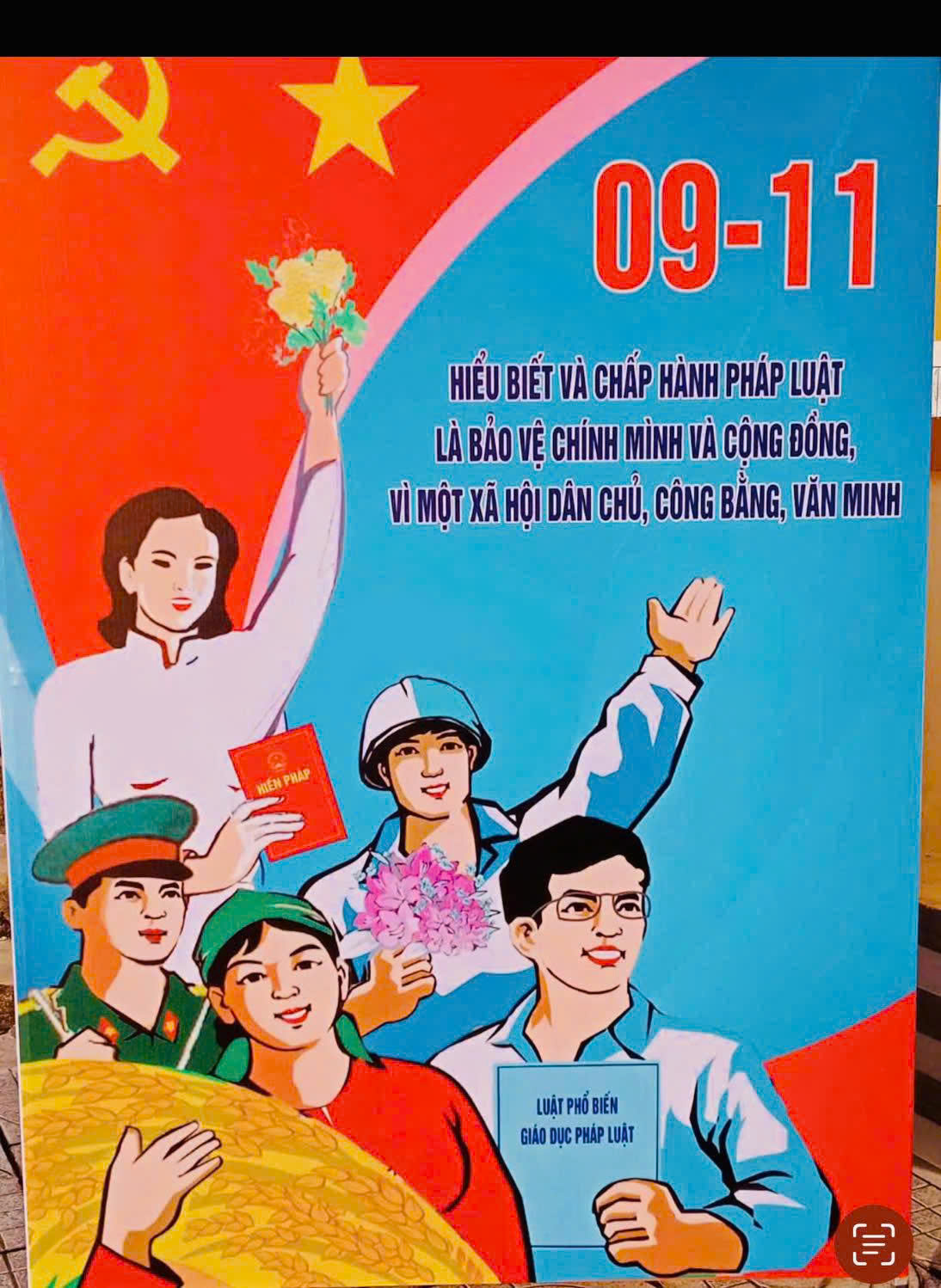 Bài tuyên truyền ngày Pháp luật nước Cộng hoà xã hội chủ nghĩa Việt Nam ngày 09 tháng 11 