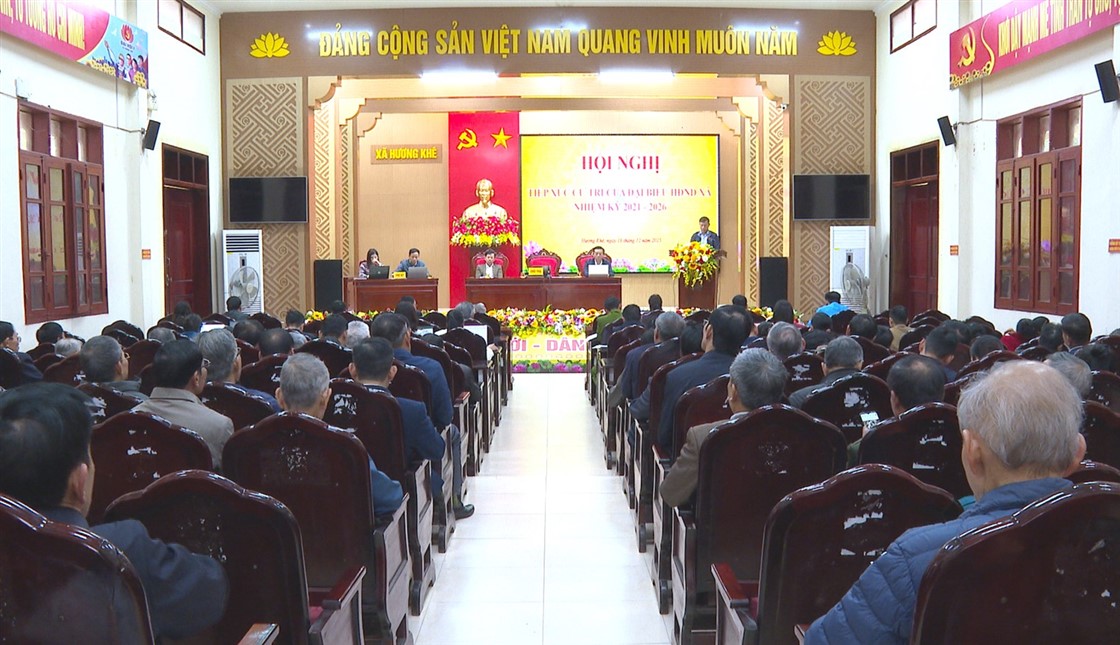 Hội nghị tiếp xúc cử tri trước kỳ họp thường lệ cuối năm 2025, HĐND xã Hương Khê khóa I, nhiệm kỳ 2021 – 2026