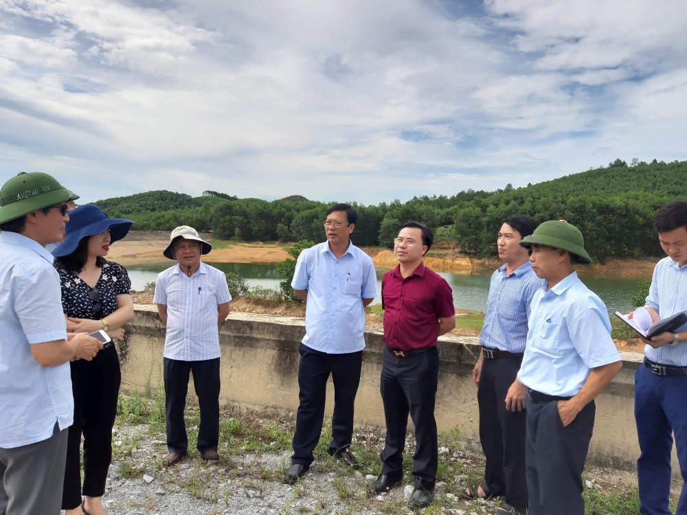 Ban Kinh tế - Ngân sách HĐND tỉnh giám sát chuyên đề công tác quy hoạch, quản lý công trình đê điều, hồ đập giai đoạn 2016 – 2019 trên địa bàn Hương Khê