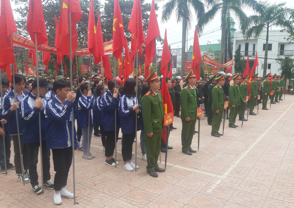 Hương Khê: mở đợt cao điểm tấn công, trấn áp tội phạm,  bảo đảm ANTT bảo vệ Tết Nguyên đán Canh Tý