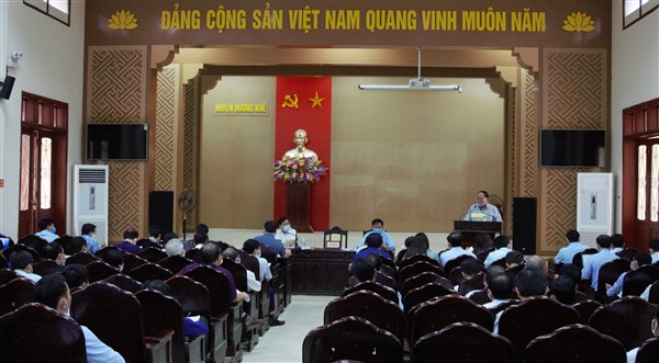 Toàn huyện có 1.595 công dân đang được theo dõi, cách ly