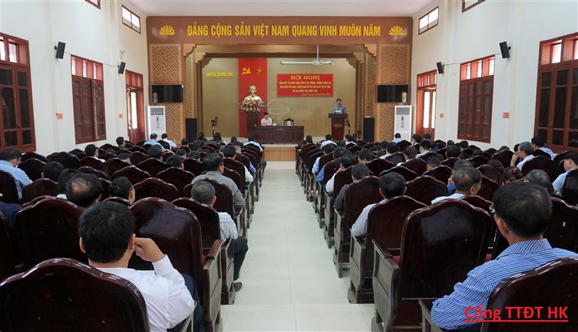 Hương Khê: Triển khai công tác phòng, chống thiên tai - tìm kiếm cứu nạn  năm 2020 và chống hạn cho vụ hè thu