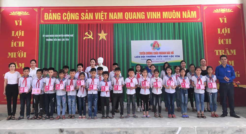 Liên đội Trường Tiểu học Lộc Yên, Đại hội Cháu ngoan Bác Hồ