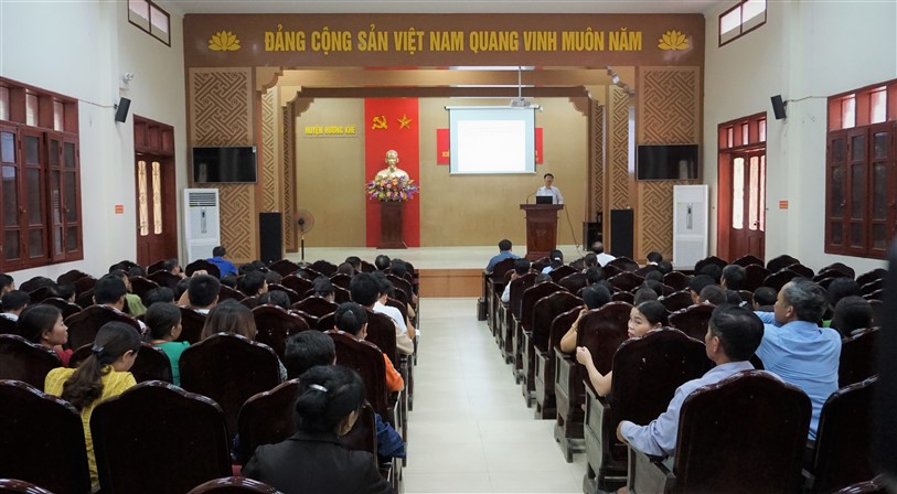 Tập huấn Triển khai chính sách Dân số vùng biên