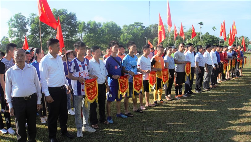 Lộc Yên: Khai mạc giải bóng đá Thanh niên truyền thống năm 2020.