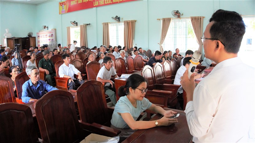 Tập huấn hướng dẫn thực hiện tiêu chí 17, Tiêu chí Môi trường và An toàn thực phẩm trong xây dựng NTM