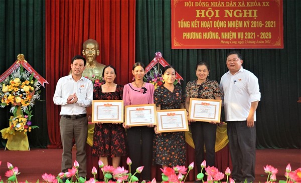 Hương Long Tổng kết hoạt động nhiệm kỳ 2016 – 2021