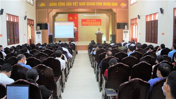 Hội nghị học tập, quán triệt quyết định, quy định của BCH Trung ương Đảng khóa XIII