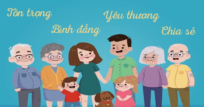 Ban hành Bộ tiêu chí ứng xử trong gia đình