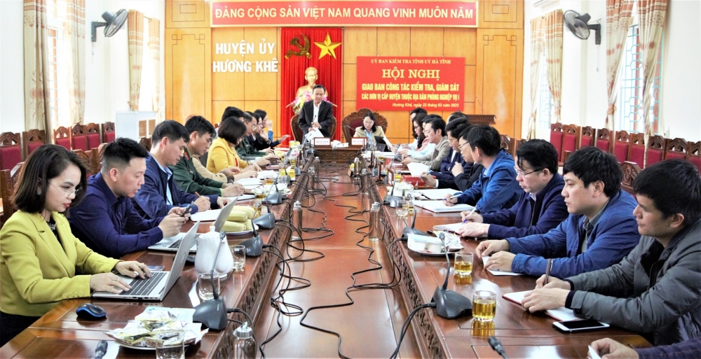 Giao ban công tác kiểm tra, giám sát thuộc địa bàn Phòng Nghiệp vụ I