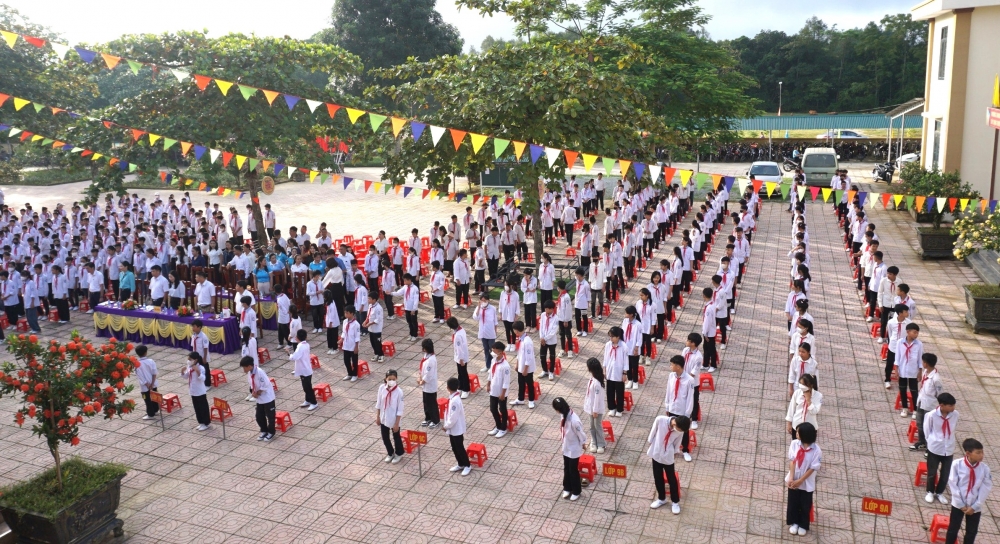 Phát động phong trào “Cùng con học bài” tại trường THCS Phúc Trạch