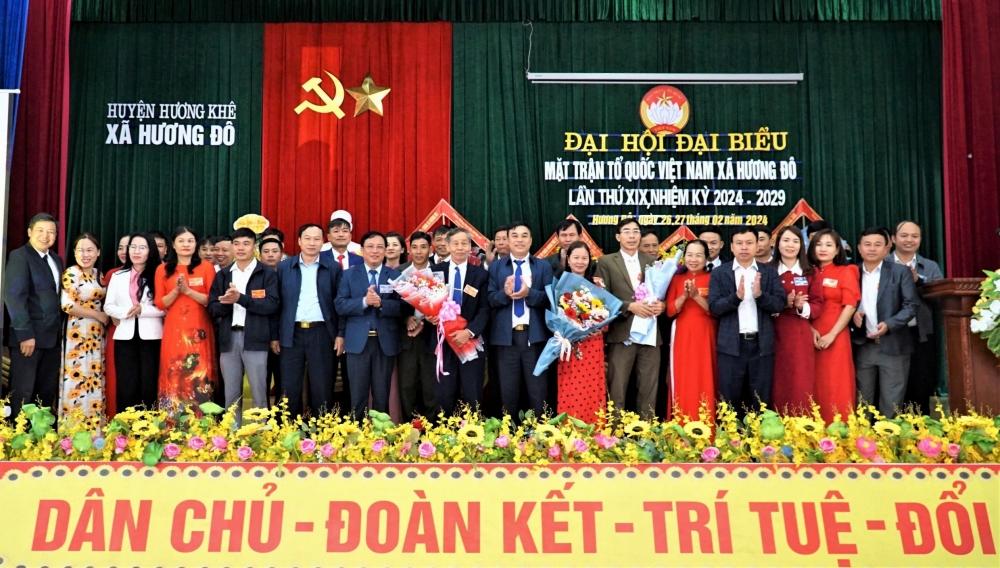   Đại hội đại biểu MTTQ Việt Nam xã Hương Đô nhiệm kỳ 2024-2029