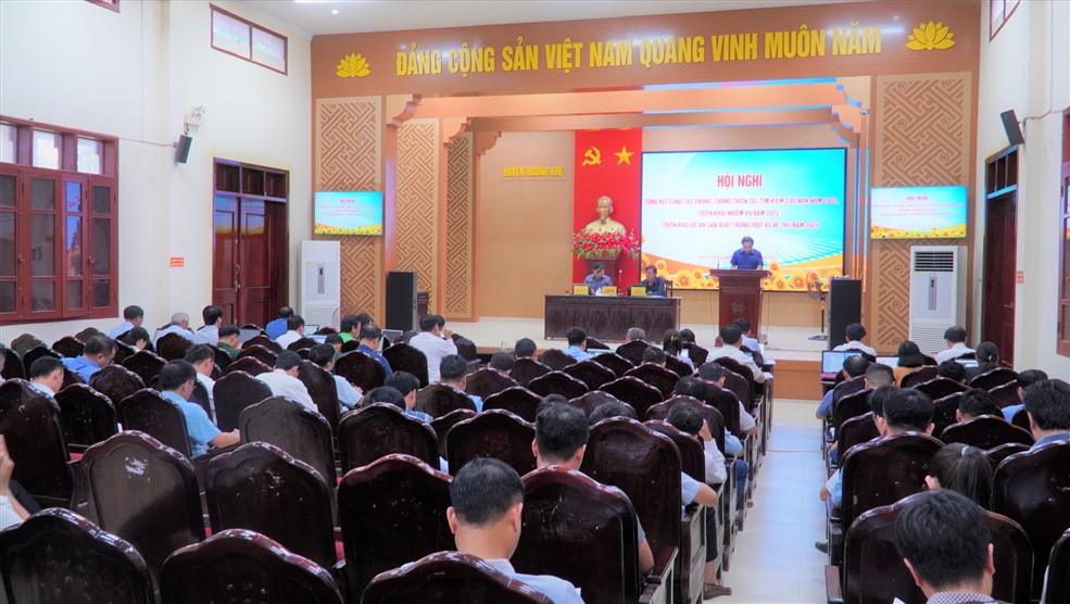 Triển khai công tác phòng, chống thiên tai, tìm kiếm cứu nạn và Đề án sản xuất vụ Hè Thu năm 2024