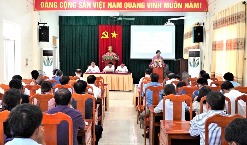 Mặt trận Tổ quốc huyện sơ kết 6 tháng đầu năm, triển khai nhiệm vụ   6 tháng cuối năm