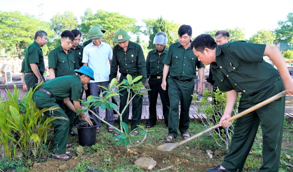 Hội Cựu Chiến binh thi đua “60 ngày cao điểm xây dựng NTM, đô thị văn minh”