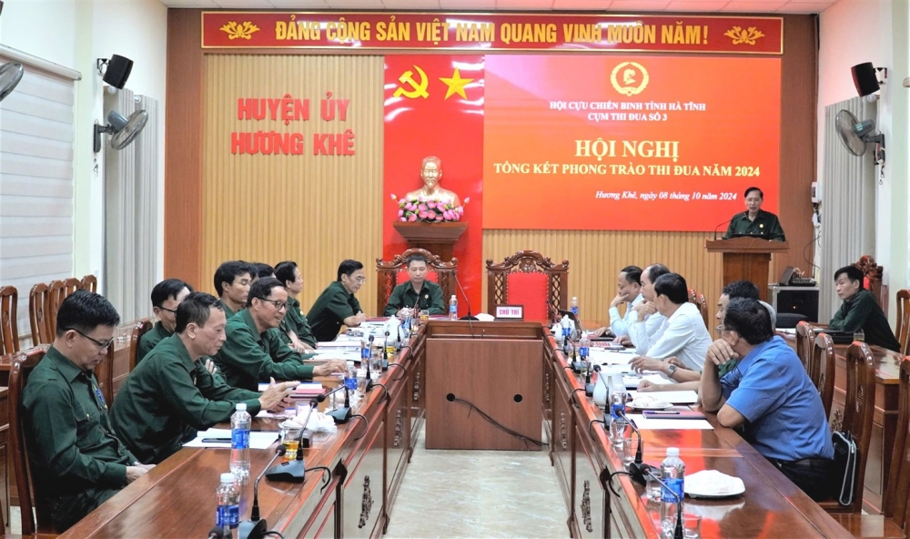 Hội Cựu chiến binh giao ban cụm thi đua số 3 năm 2024