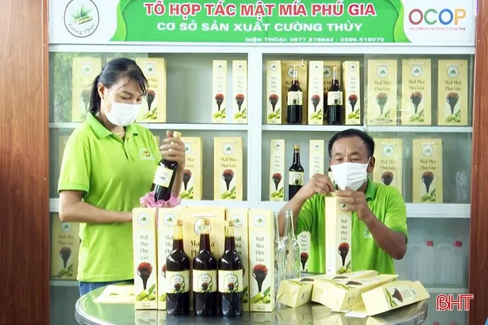 Hương Khê có thêm 3 sản phẩm đạt chuẩn OCOP 3 sao