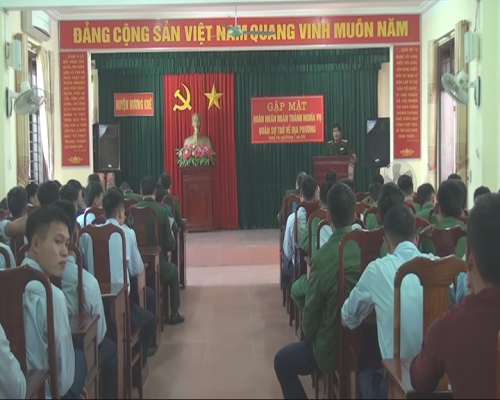 Hương Khê đón 82 quân nhân   Hoàn thành nghĩa vụ quân trở về địa phương